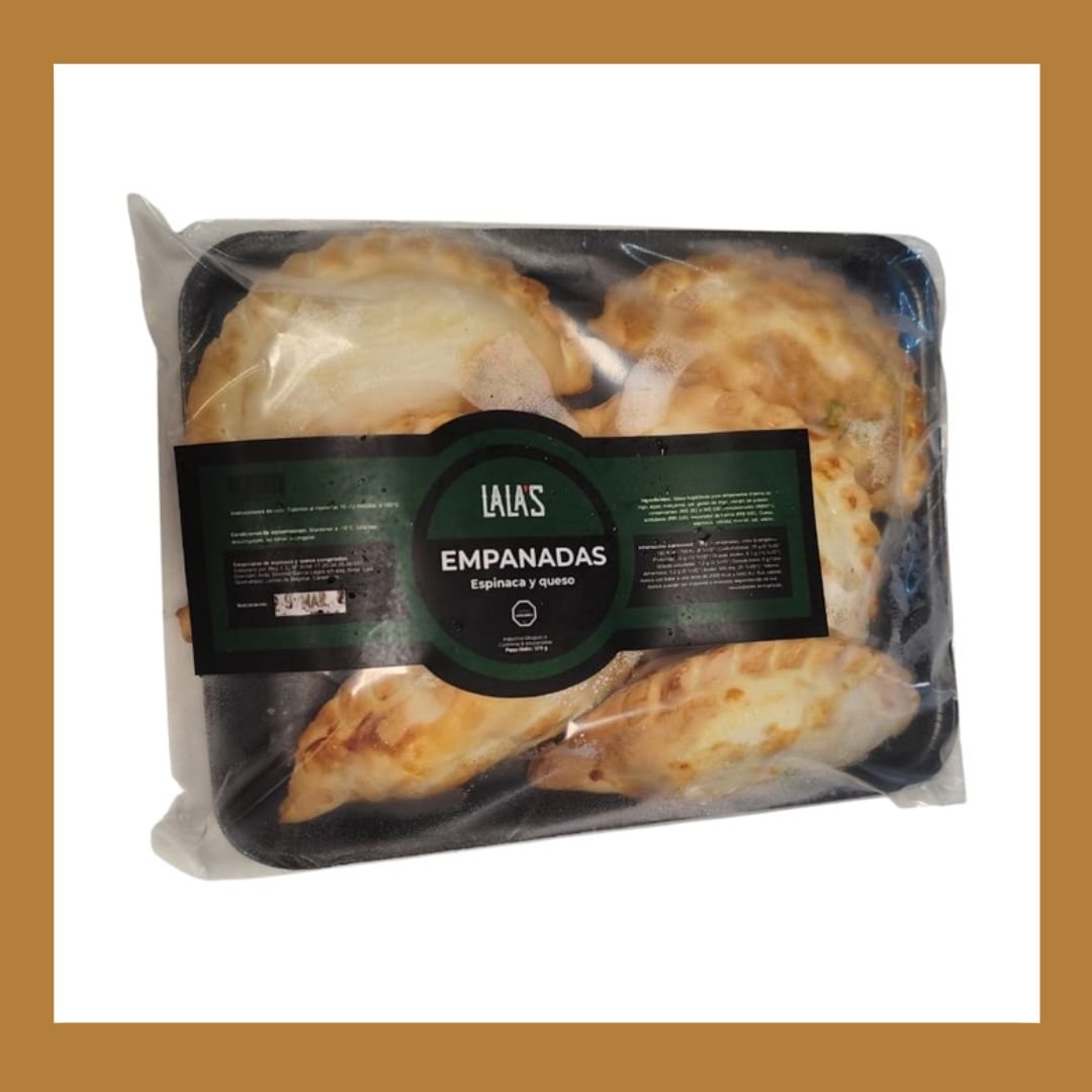 Empanadas de Espinaca y Queso (6 unidades)