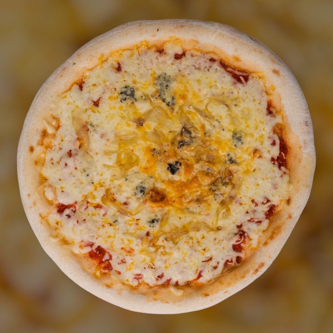 Pizza Muzzarella con Cebolla y Queso Azul Lala's - Imagen 2