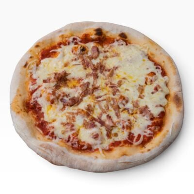 Pizza Muzzarella con Panceta Lala's