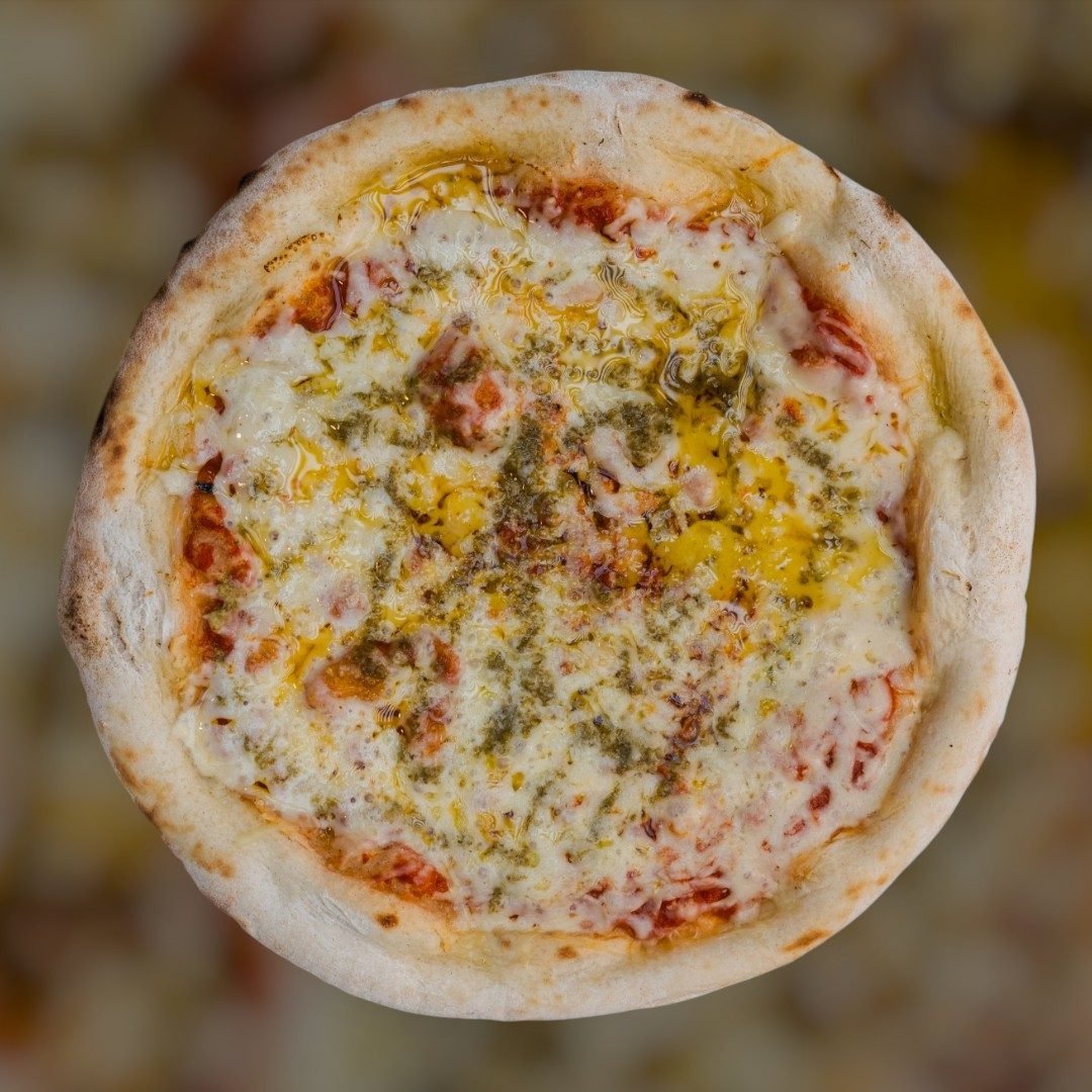 Pizza Muzzarella con Pesto Lala's - Imagen 2